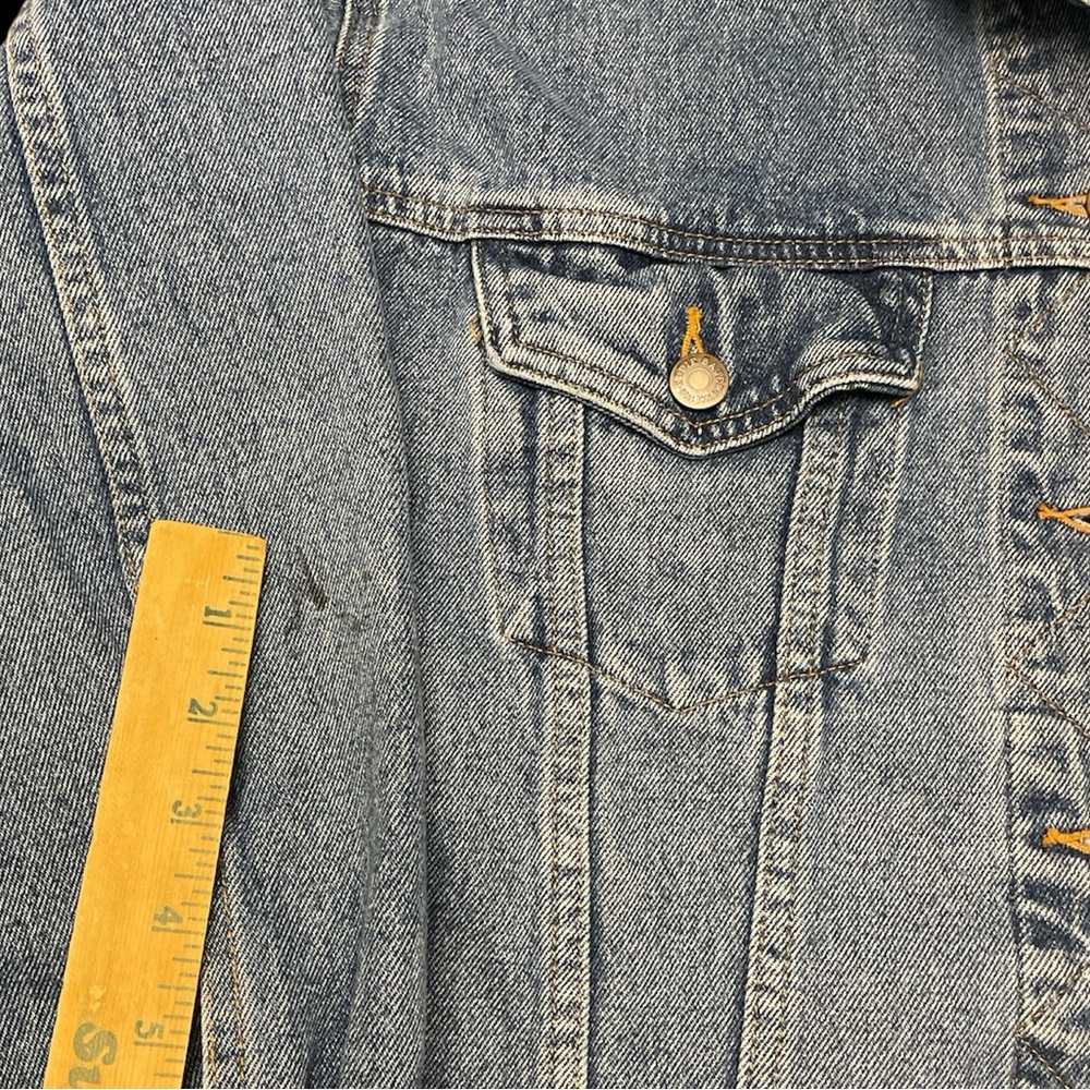 Vintage, Eddie Bauer, Denim Jacket, Size Small - Picture 7 of 7